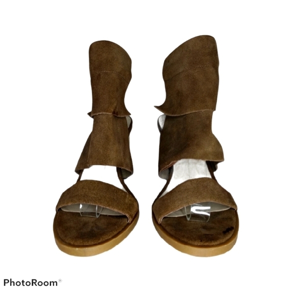 Matisse Hemingway Brown Suede Sandal Heels. Size 9.5 - Picture 7 of 16
